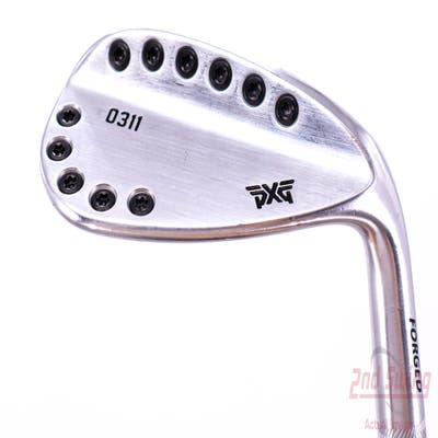 PXG 0311 Chrome Wedge Sand SW 56° 14 Deg Bounce Stock Steel Shaft Steel Wedge Flex Right Handed 35.25in