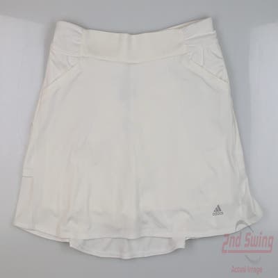 New Womens Adidas Skort X-Large XL White MSRP $50