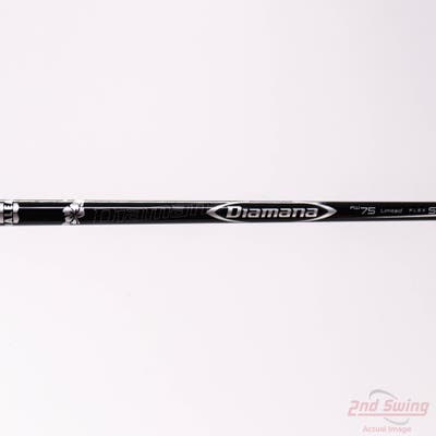 Used W/ TaylorMade RH Adapter Mitsubishi Rayon Diamana S Limited 75g Fairway Shaft Stiff 42.0in