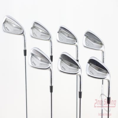 Ping i210 Iron Set 4-PW True Temper Elevate 95 VSS Steel Stiff Right Handed Blue Dot 38.5in