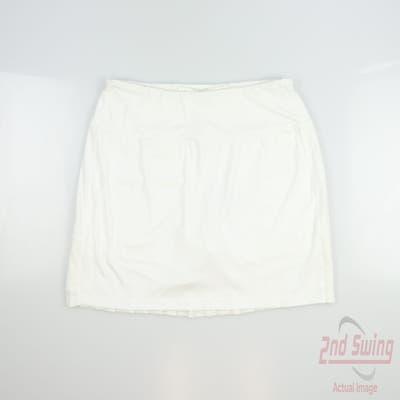 New Womens Level Wear Skort Medium M White MSRP $70