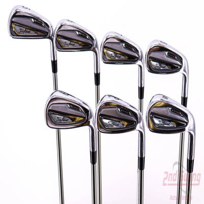 Titleist 2021 T100S Iron Set 5-PW GW UST Mamiya Recoil 680 F4 Graphite Stiff Right Handed 39.5in