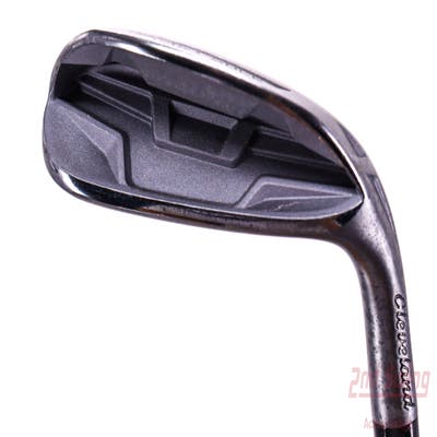 Cleveland Smart Sole 4 C Black Satin Wedge Pitching Wedge PW Smart Sole Steel Steel Wedge Flex Right Handed 34.25in