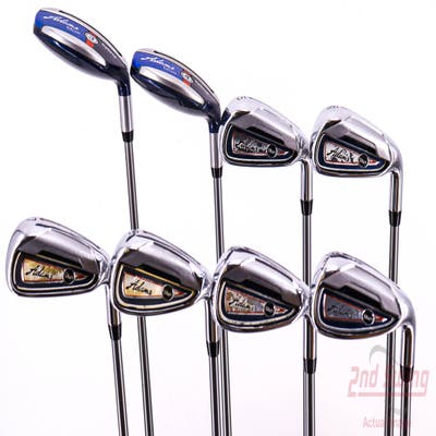 Adams 2015 Blue Combo Iron Set 3-PW Adams Aldila Slimtech 55 Graphite Regular Right Handed 38.5in