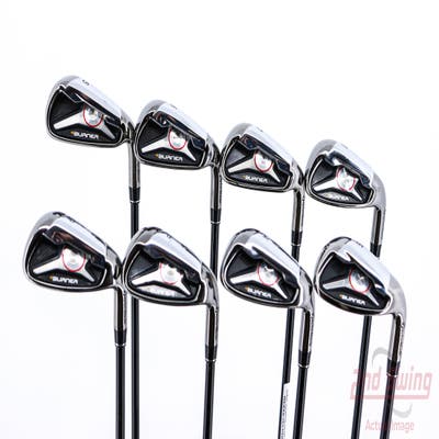 TaylorMade 2009 Burner Iron Set 5-PW AW SW TM Reax Superfast 65 Graphite Senior Right Handed 38.5in