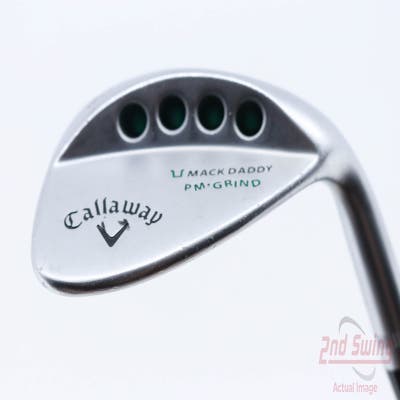 Callaway Mack Daddy PM Grind Wedge Sand SW 56° 13 Deg Bounce FST KBS Tour-V Wedge Steel Wedge Flex Right Handed 35.0in