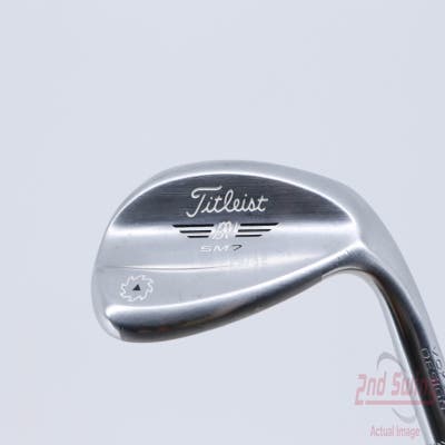 Titleist Vokey SM7 Tour Chrome Wedge Lob LW 58° 12 Deg Bounce D Grind SM7 BV Steel Wedge Flex Right Handed 35.0in