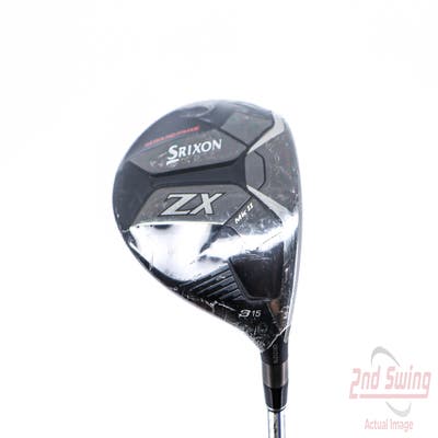 Mint Srixon ZX MK II Fairway Wood 3 Wood 3W 15° PX HZRDUS Smoke Red RDX 60 Graphite Stiff Right Handed 43.75in