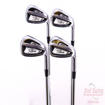 Titleist 714 AP2 Iron Set 8-PW True Temper Dynamic Gold S300 Steel Stiff Right Handed 36.5in