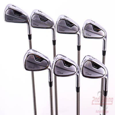 Titleist 2021 T200 Iron Set 4-PW Aerotech SteelFiber i95 Graphite Stiff Right Handed 38.0in