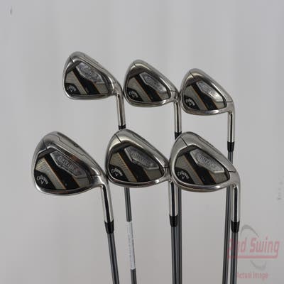 Callaway Mavrik Max Iron Set 7-PW AW SW Project X Catalyst 55 Graphite Senior Right Handed 37.25in