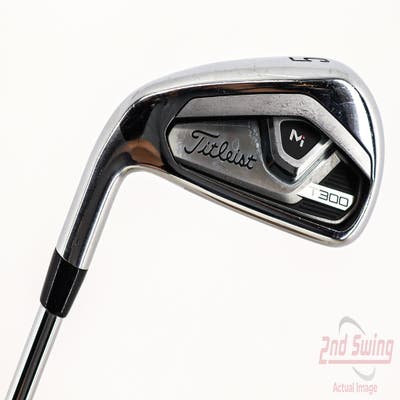 Titleist 2021 T300 Single Iron 5 Iron True Temper AMT Red S300 Steel Stiff Left Handed 38.5in