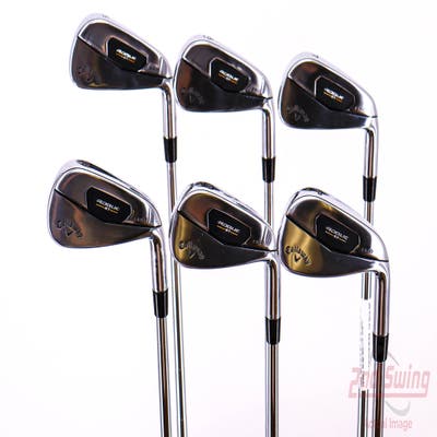 Callaway Rogue ST Pro Iron Set 5-PW True Temper AMT White X100 Steel X-Stiff Right Handed 37.5in