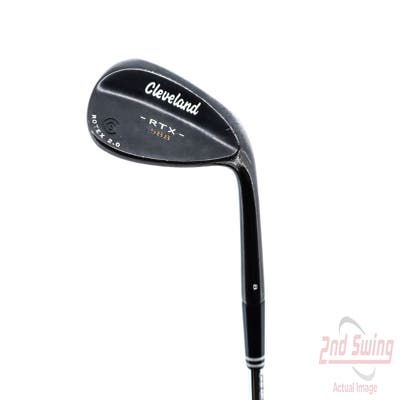 Cleveland 588 RTX 2.0 Black Satin Wedge Sand SW 56° 8 Deg Bounce True Temper Dynamic Gold Steel Wedge Flex Right Handed 35.5in