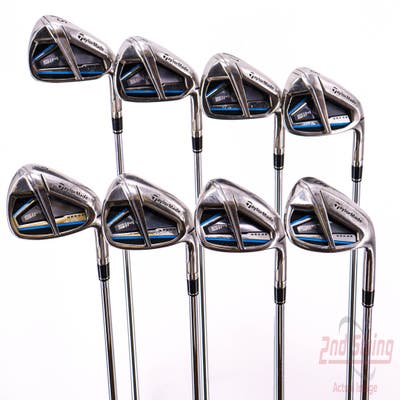 TaylorMade SIM MAX OS Iron Set 5-PW AW SW FST KBS MAX 85 Steel Regular Right Handed 38.5in