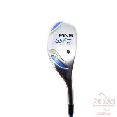 Ping G5 Ladies Hybrid 5 Hybrid 26° Ping ULT 50H Ladies Graphite Ladies Right Handed 38.0in