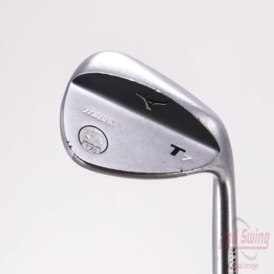 Mizuno T7 White Satin Wedge Lob LW 60° 6 Deg Bounce True Temper Dynamic Gold Steel Wedge Flex Right Handed 35.5in