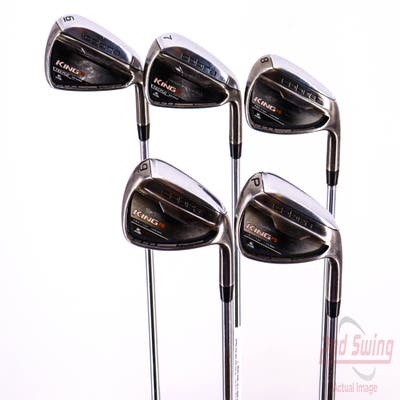 Cobra King F6 Iron Set 6-PW Stock Steel Shaft Steel Regular Right Handed 37.5in