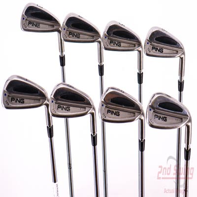 Ping S59 Iron Set 3-PW Ping Z-Z65 with Cushin Insert Steel Stiff Right Handed Blue Dot 38.0in