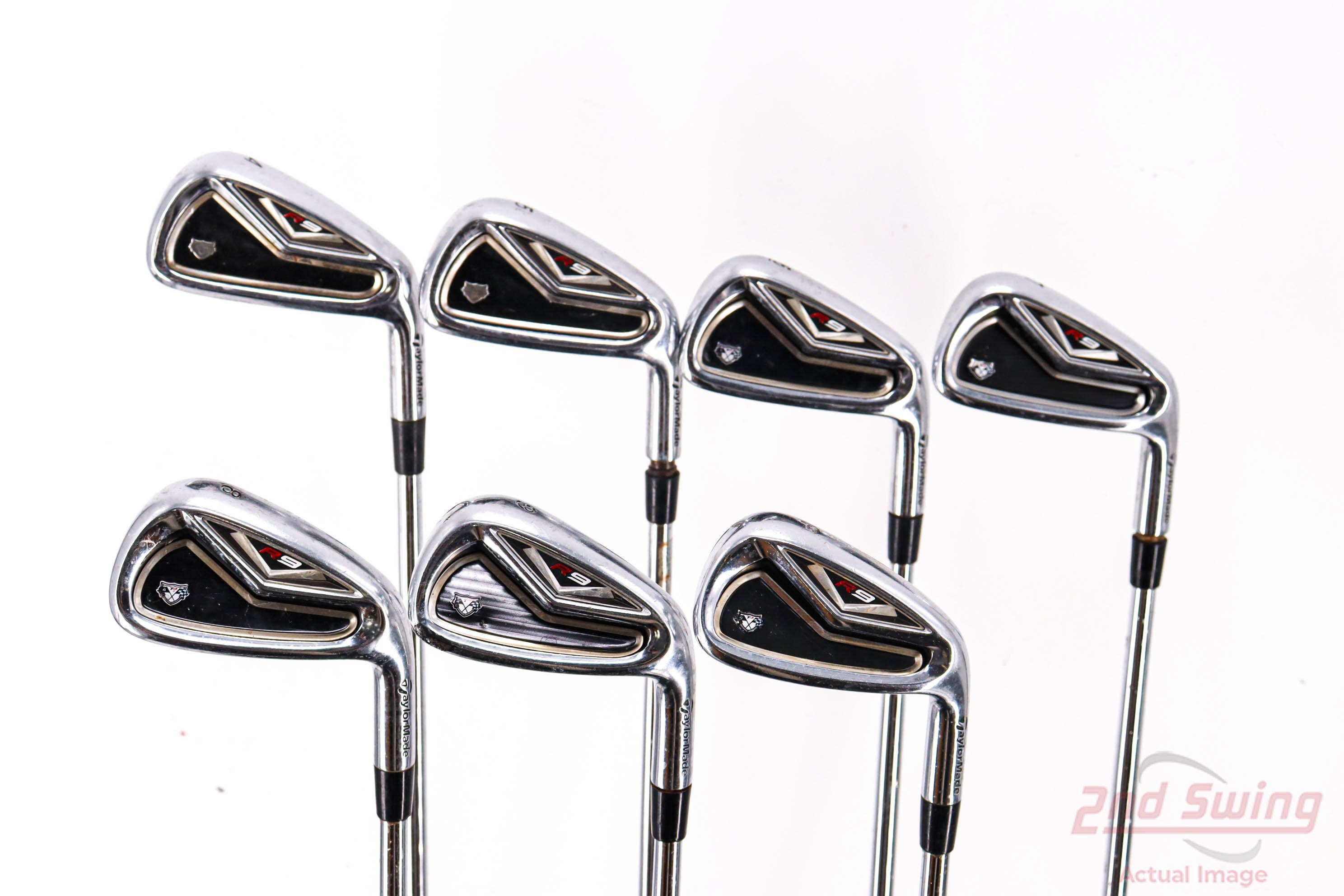 Sports Golf - Golf Clubs - Set of shops Taylormade R9 Irons 4, 5, 6, 7, 8, 9, PW,