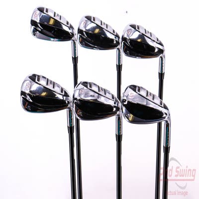 Cobra 2021 T-Rail Combo Iron Set 6-PW SW Cobra Ultralite 45 Graphite Ladies Right Handed 36.5in