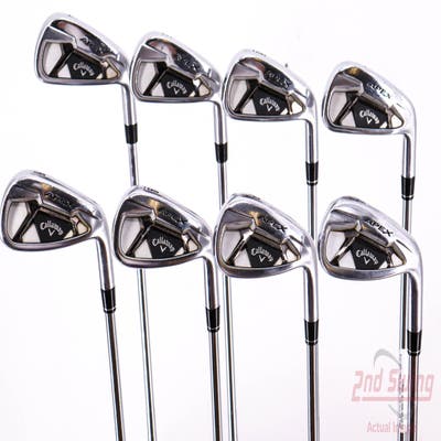 Callaway Apex 19 Iron Set 4-PW AW True Temper Elevate ETS 95 Steel Stiff Right Handed 37.0in