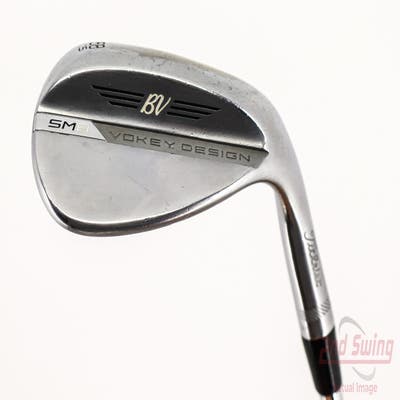 Titleist Vokey SM8 Tour Chrome Wedge Lob LW 58° 10 Deg Bounce S Grind FST KBS Tour Steel X-Stiff Right Handed 35.5in