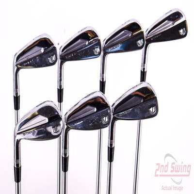 Wilson Staff 2024 Staff Model Blade Iron Set 4-PW FST KBS Tour C-Taper 120 Steel Stiff Left Handed 39.0in