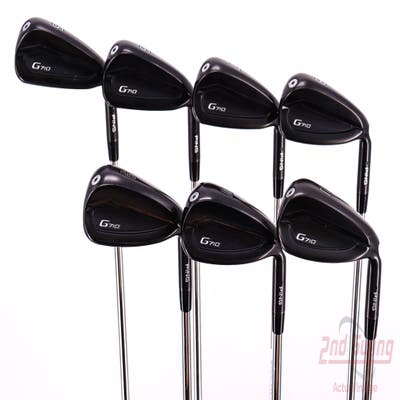 Ping G710 Iron Set 5-PW GW AWT 2.0 Steel Regular Right Handed Black Dot 39.5in