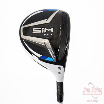 TaylorMade SIM MAX Fairway Wood 3 Wood 3W 15° Aldila NV Ladies 45 Graphite Ladies Right Handed 42.0in