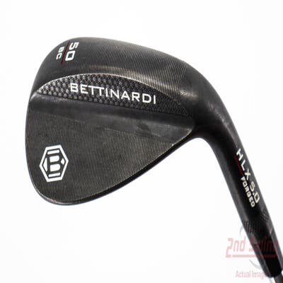 Bettinardi HLX 5.0 Graphite PVD Wedge Gap GW 50° 8 Deg Bounce C Grind FST KBS Hi-Rev 2.0 125 Steel Stiff Right Handed 35.5in