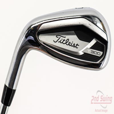 Titleist 2021 T300 Single Iron 9 Iron True Temper AMT Red S300 Steel Stiff Left Handed 36.25in