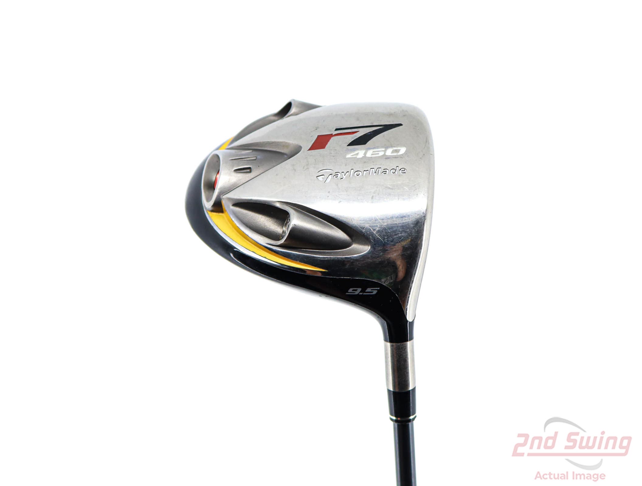 Used RH TaylorMade r7 hot Draw 460 10.5° Driver TaylorMade REAX Shaft Stiff S Flex