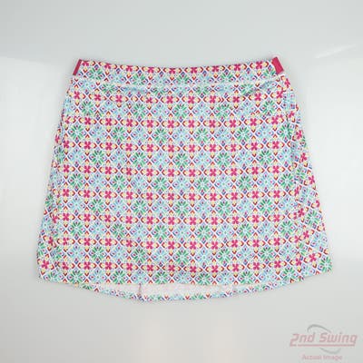 New Womens Ralph Lauren RLX Skort X-Large XL Multi MSRP $178