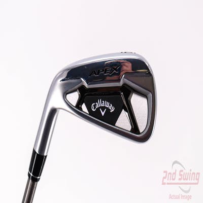 Callaway Apex 21 Single Iron 6 Iron Aerotech SteelFiber fc90 Graphite Stiff Left Handed 37.5in