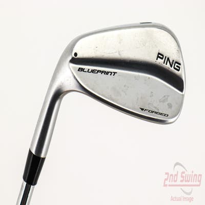 Ping Blueprint Single Iron Pitching Wedge PW True Temper Dynamic Gold 120 Steel Stiff Left Handed Black Dot 35.75in