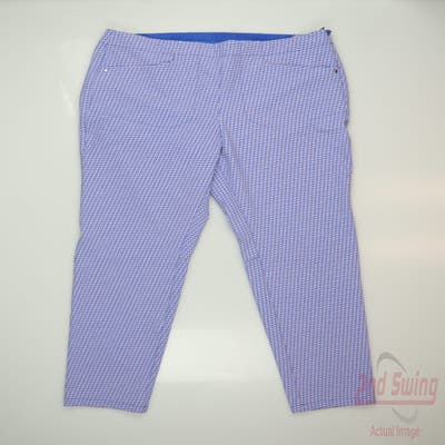 New Womens Ralph Lauren RLX Pants 10 x Purple MSRP $202