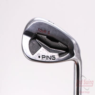 Ping Tour-S Chrome Wedge Gap GW 52° 12 Deg Bounce FST KBS Tour Steel Stiff Right Handed Black Dot 35.5in