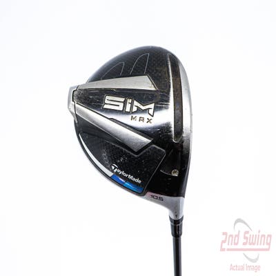 TaylorMade SIM MAX Driver 10.5° PX HZRDUS Smoke Green 70 Graphite Stiff Right Handed 46.0in