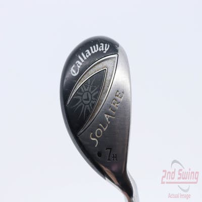 Callaway Solaire Hybrid 7 Hybrid Callaway Stock Graphite Graphite Ladies Right Handed 37.0in