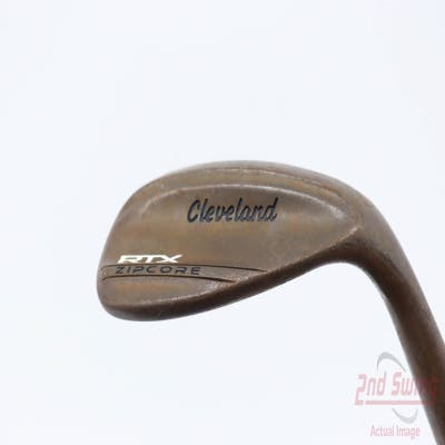 Cleveland RTX ZipCore Raw Wedge Lob LW 60° 10 Deg Bounce Dynamic Gold Spinner TI Steel Wedge Flex Right Handed 35.0in