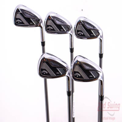 Callaway Mavrik Pro Iron Set 6-PW Project X Catalyst 65 Graphite Regular Right Handed 37.5in