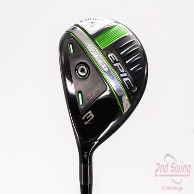 Callaway EPIC Speed Fairway Wood 3 Wood 3W 15° Project X HZRDUS Smoke iM10 60 Graphite Regular Left Handed 43.0in