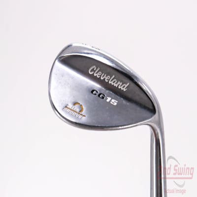 Cleveland CG15 Satin Chrome Wedge Lob LW 58° 12 Deg Bounce Cleveland Traction Wedge Steel Wedge Flex Right Handed 35.5in