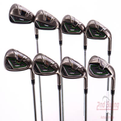 TaylorMade RocketBallz Iron Set 4-PW AW TM RBZ Steel Steel Stiff Right Handed 38.75in