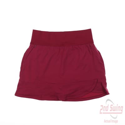 New Womens Adidas Skort Medium M Rose Red Burgundy MSRP $79