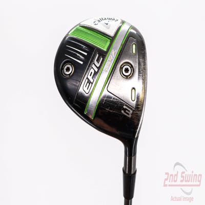 Callaway EPIC Max Fairway Wood 3 Wood 3W Project X EvenFlow Riptide 60 Graphite Regular Right Handed 43.75in