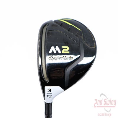 TaylorMade 2019 M2 Fairway Wood 3 Wood 3W 15° TM M2 Reax Graphite Stiff Left Handed 43.25in