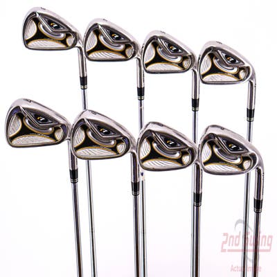 TaylorMade R7 Iron Set 3-PW TM T-Step 90 Steel Stiff Right Handed 38.5in