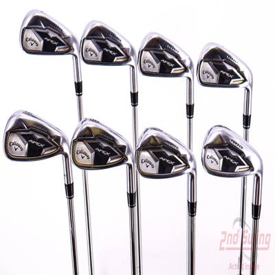 Callaway Apex 19 Iron Set 4-PW AW True Temper Elevate 95 VSS Steel Regular Right Handed 38.0in